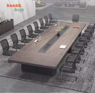 Đổi mới không gian làm việc với bàn họp gỗ văn phòng-PHH 009