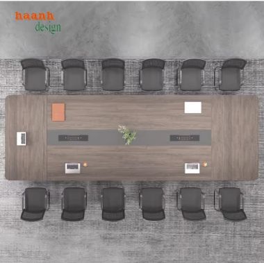 Đổi mới không gian làm việc với bàn họp gỗ văn phòng-PHH 009