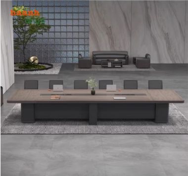 Đổi mới không gian làm việc với bàn họp gỗ văn phòng-PHH 009