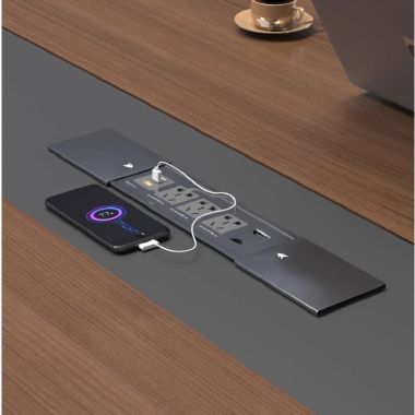 Mẫu bàn họp văn phòng đẹp bằng gỗ công nghiệp cao cấp-PHH 013