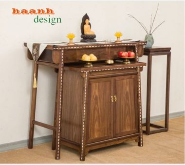 Khám phá ý nghĩa của bàn thờ phật gia tiên-BTP 004