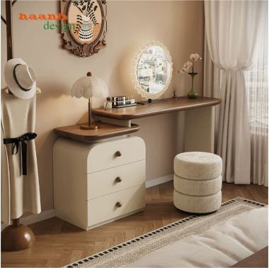 Bàn trang điểm kết hợp tủ ngăn kéo gỗ công nghiệp - BTH 020
