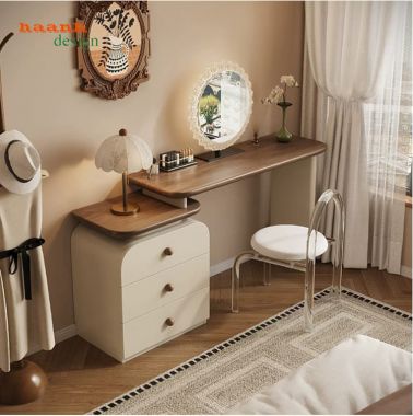 Bàn trang điểm kết hợp tủ ngăn kéo gỗ công nghiệp - BTH 020