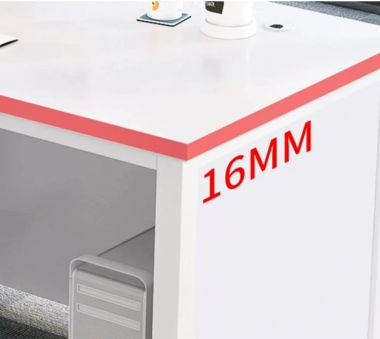 Bàn trưởng phòng gỗ công nghiệp khung vuông nhiều màu - BTF 008