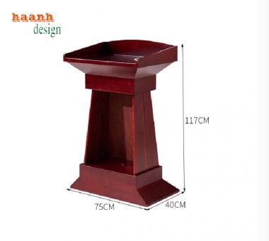 Top mẫu bục phát biểu hội trường bán chạy nhất 2025-BPB 006