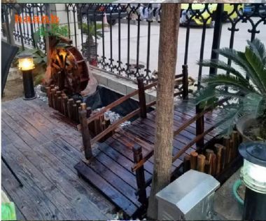 Biến khu vườn thành chốn mơ mộng với cầu gỗ-CGN 007