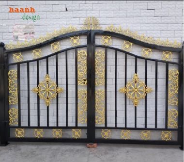 Cổng sắt mỹ thuật – Nét đẹp đẳng cấp cho không gian sống-CSM 001
