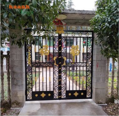 Cổng sắt mỹ thuật – Nét đẹp đẳng cấp cho không gian sống-CSM 001