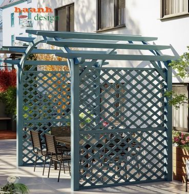 Dàn gỗ trang trí ngoài trời - Sự lựa chọn không gian sân vườn -DGT 002