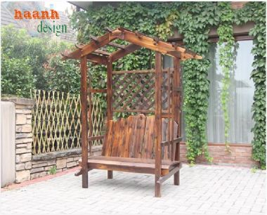 Sáng tạo dàn trang trí gỗ sân vườn tuyệt đẹp-DGT 005