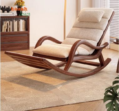 Thiết kế tinh tế của ghế thư giãn gỗ sồi-GBB 020