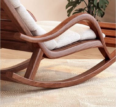 Thiết kế tinh tế của ghế thư giãn gỗ sồi-GBB 020