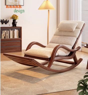 Thiết kế tinh tế của ghế thư giãn gỗ sồi-GBB 020