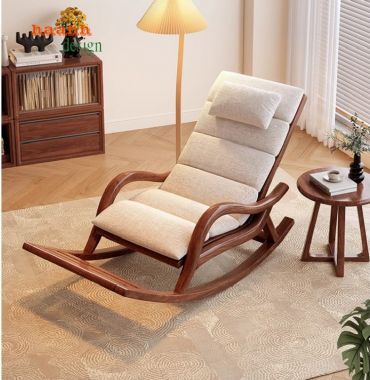 Thiết kế tinh tế của ghế thư giãn gỗ sồi-GBB 020