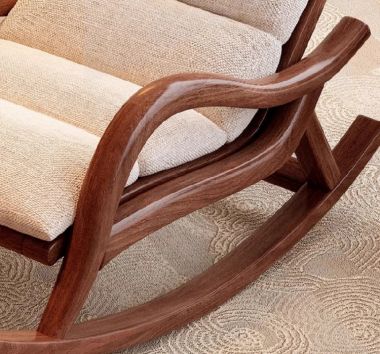 Thiết kế tinh tế của ghế thư giãn gỗ sồi-GBB 020