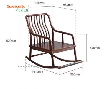 Ghế đọc sách thư giãn gỗ óc chó tự nhiên gia đình GBB 013