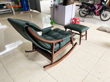 Ghế thư giãn đọc sách gỗ sồi tự nhiên sản phẩm cao cấp  GBB 007