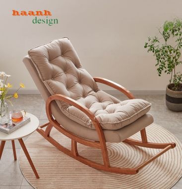 Mẫu ghế thư giãn gỗ gõ đỏ tự nhiên GBB 002