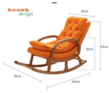 Mẫu ghế thư giãn gỗ gõ đỏ tự nhiên GBB 002