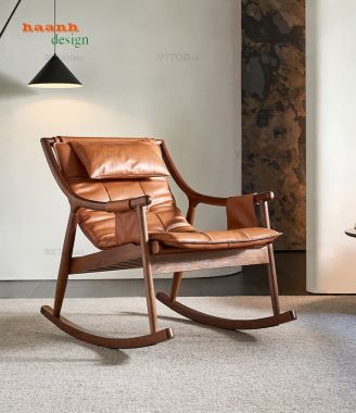 Ghế đọc sách thư giãn gỗ tự nhiên độc đáo và chất lượng GBB 006 