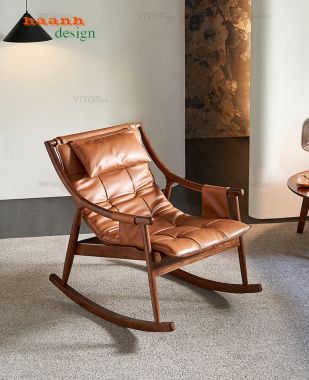 Ghế đọc sách thư giãn gỗ tự nhiên độc đáo và chất lượng GBB 006 