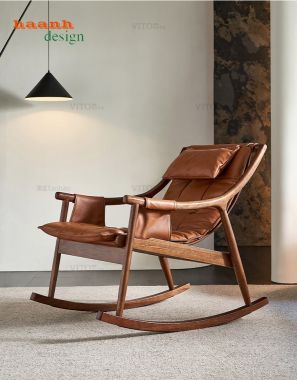 Ghế đọc sách thư giãn gỗ tự nhiên độc đáo và chất lượng GBB 006 