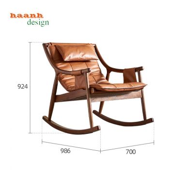 Ghế đọc sách thư giãn gỗ tự nhiên độc đáo và chất lượng GBB 006 