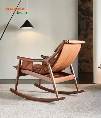 Ghế đọc sách thư giãn gỗ tự nhiên độc đáo và chất lượng GBB 006 