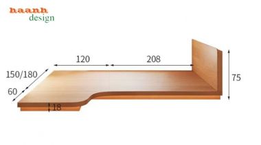 Mẫu giường gỗ công nghiệp bền đẹp xu hướng 2026-GNH 008