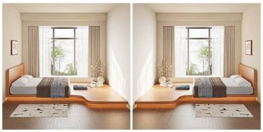 Mẫu giường gỗ công nghiệp bền đẹp xu hướng 2026-GNH 008