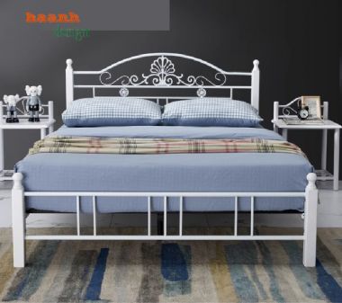 Giường ngủ sắt mỹ thuật đẹp – Đậm phong cách châu Âu-GNS 006