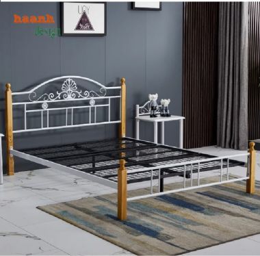Giường ngủ sắt mỹ thuật đẹp – Đậm phong cách châu Âu-GNS 006