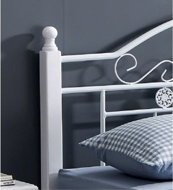 Giường ngủ sắt mỹ thuật đẹp – Đậm phong cách châu Âu-GNS 006