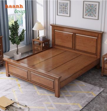 Thỏa mãn đam mê thiết kế với giường tân cổ điển sang trọng-GGC 005