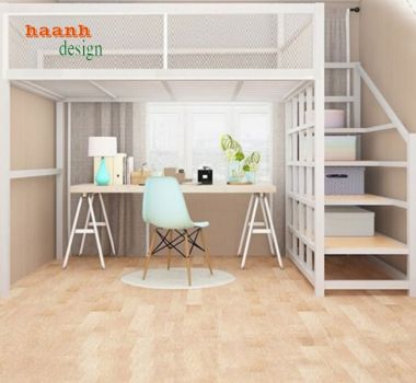 Khám Phá Thiết Kế Giường Tầng Sắt Độc Đáo-GTS 003
