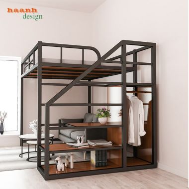 Giường tầng sắt sơn tĩnh điện GTS001