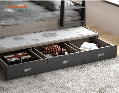 Giường tầng gỗ công nghiệp dành cho trẻ em GTC 001