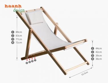 Cảm nhận sự thư giãn với mẫu ghế tắm nắng ngoài trời đẹp-GTT 012