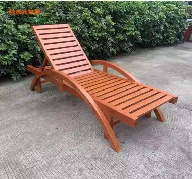 Giường gỗ thư giãn hồ bơi - Không gian lý tưởng cho mùa hè-GTT 010
