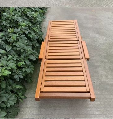 Giường xếp thư giãn gỗ Teak – Đẹp, tiện lợi, bền bỉ-GTT 015