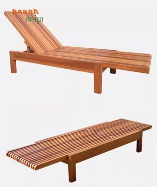 Giường Tắm Nắng Hồ Bơi Cao Cấp Cho Biệt Thự & Resort-GTT 013