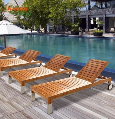 Giường Tắm Nắng Hồ Bơi Cao Cấp Cho Biệt Thự & Resort-GTT 013