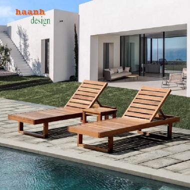 Tận hưởng nắng vàng với Giường tắm nắng bãi biển-GTT 011