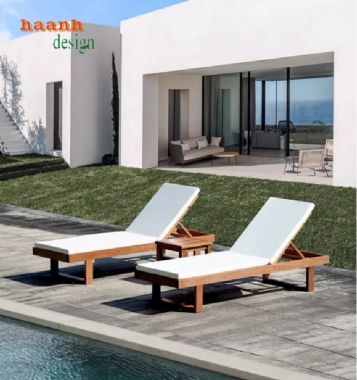 Tận hưởng nắng vàng với Giường tắm nắng bãi biển-GTT 011