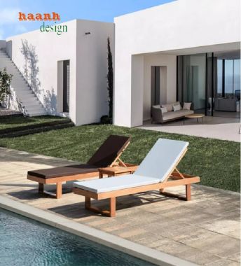 Tận hưởng nắng vàng với Giường tắm nắng bãi biển-GTT 011