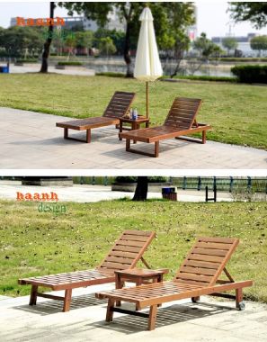 Tận hưởng nắng vàng với Giường tắm nắng bãi biển-GTT 011