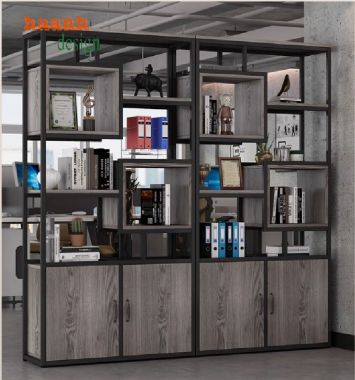 Kệ bày đồ sắt gỗ - Giải pháp hoàn hảo cho không gian hiện đại-KTS 010