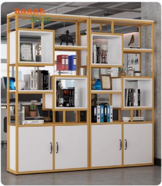 Kệ bày đồ sắt gỗ - Giải pháp hoàn hảo cho không gian hiện đại-KTS 010