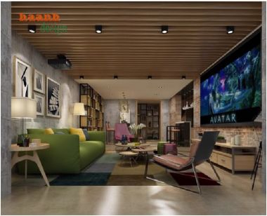 Độc đáo và cá tính với kệ trang trí sắt gỗ-KTS 011