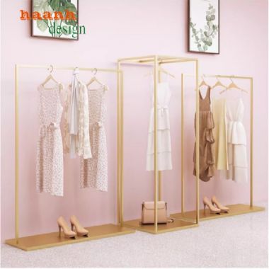 Kệ sắt treo quần áo thời trang cao cấp – Thiết kế theo yêu cầu-KST 005